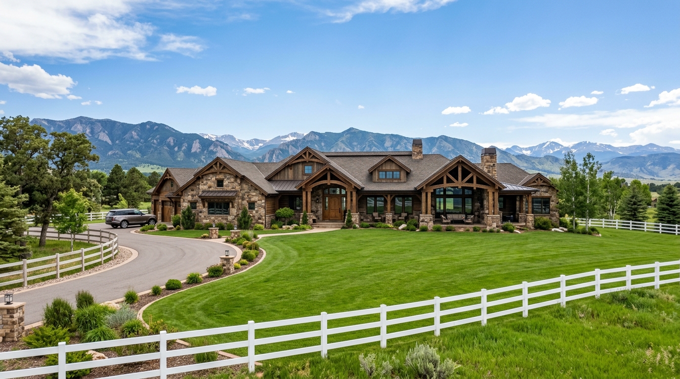 Acreage estate homes in Todd Creek Brighton, CO requiring private well water heater protection