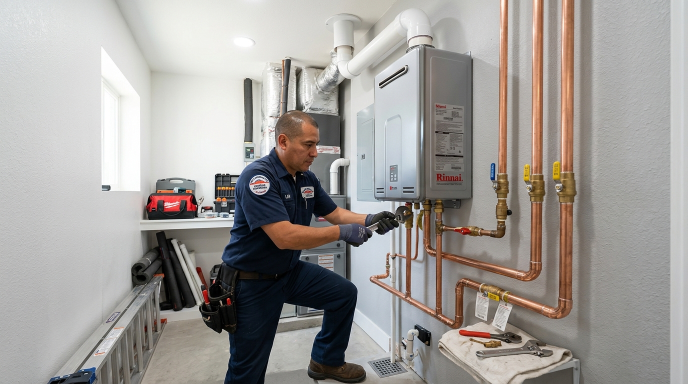 Tankless Water Heater Installation in Brighton CO
